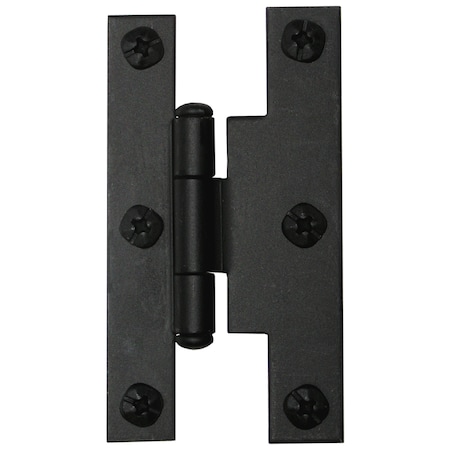 Acorn Mfg Acorn 1-11/16 in. W Iron Black Iron H-L Hinge 1 pk AH2BQ